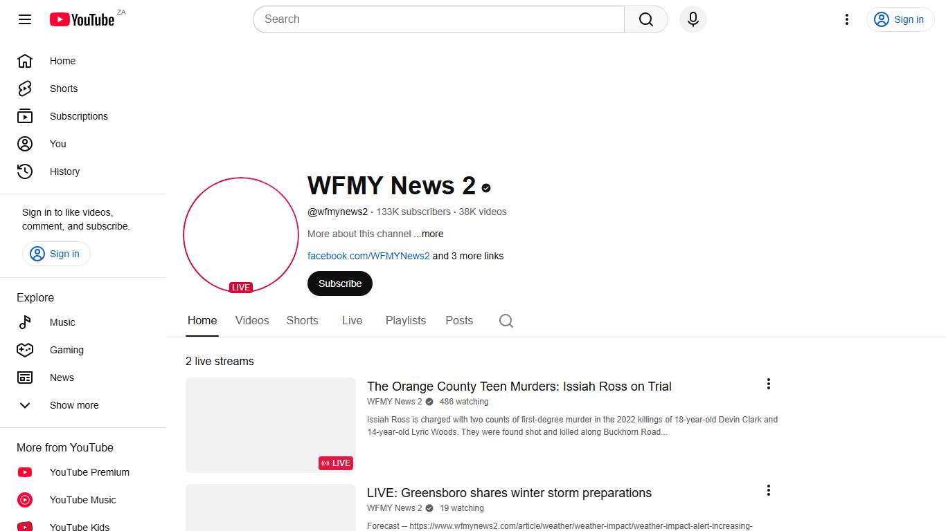 WFMY News 2 - YouTube